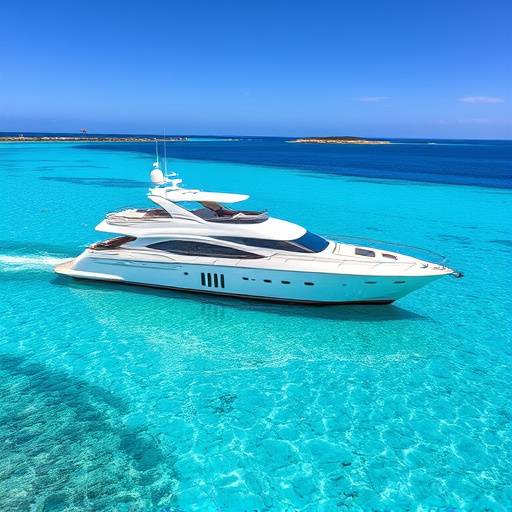 Navegando en yate de lujo por las aguas cristalinas de Menorca